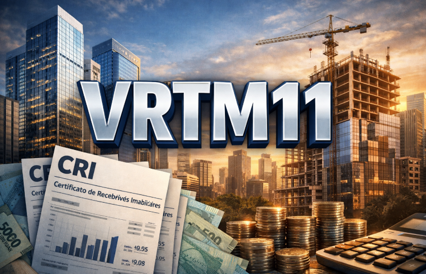 VRTM11: Variações de Carteira e Rendimento de R$0,09 por Cota em Janeiro/26