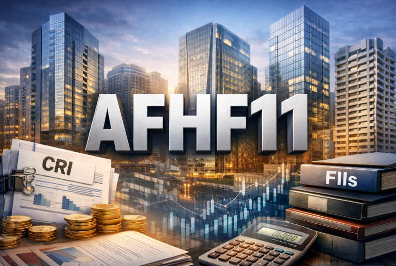 AFHF11 distribui R$ 0,12 por cota após lucro de R$ 570,6 mil e registra prêmio com pré-pagamento de CRI
