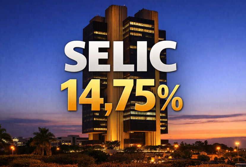 COPOM reduz Selic para 14,75% e inicia ciclo de calibragem em meio a incertezas globais e inflação acima da meta